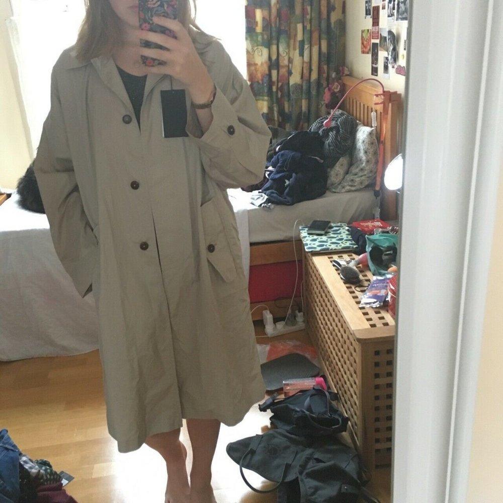 ❤️ ZARA LONG OVERSIZED TRENCH COAT